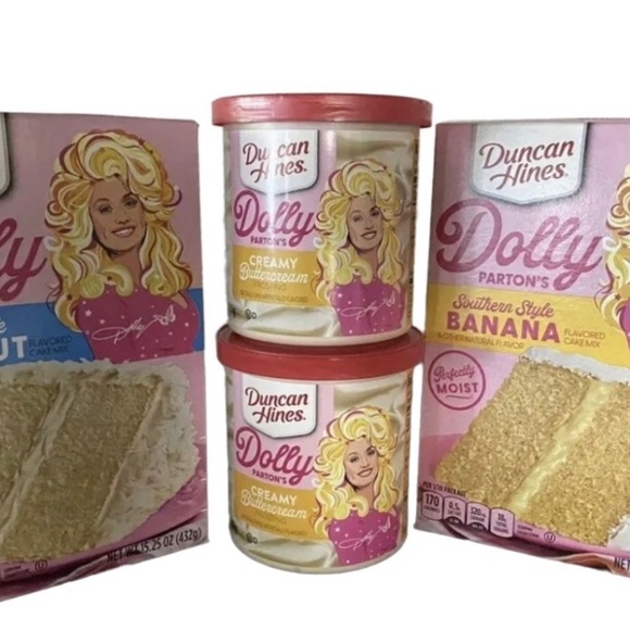Dolly Parton Kitchen Dolly Partons Cake Mixes And Frosting Poshmark